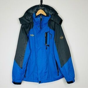 Wantdo Blue Midweight Ski Jacket L